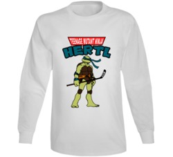 Tomas Hertl Teenage Mutant Ninja Hertl San Jose Hockey Parody Long Sle Tomas Hertl Teenage Mutant Ninja Hertl San Jose Hockey Parody Long Sle
