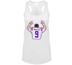 Joe Burrow Burreaux Quarterback Lsu Football Fan Womans Tanktop Joe Burrow Burreaux Quarterback Lsu Football Fan Womans Tanktop