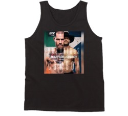 Mcgregor Vs Cowboy Ufc 246 Fight Fan Distressed Look Poster Tanktop Mcgregor Vs Cowboy Ufc 246 Fight Fan Distressed Look Poster Tanktop