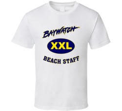 Baywatch Beach Staff Xxl Vintage 80s Tv Show Fan T Shirt Baywatch Beach Staff Xxl Vintage 80s Tv Show Fan T Shirt