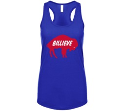 Billieve Buffalo Football Team Supporter Sports Fan Womens Tanktop Billieve Buffalo Football Team Supporter Sports Fan Womens Tanktop