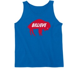 Billieve Buffalo Football Team Supporter Sports Fan Tanktop Billieve Buffalo Football Team Supporter Sports Fan Tanktop