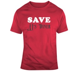 Save Jj's Diner Restaurant T Shirt Save Jj's Diner Restaurant T Shirt