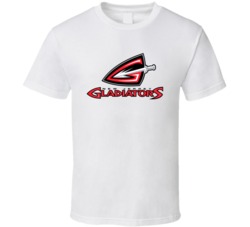 New Jersey Gladiators Arena Football League Team Sports Fan Logo T Shi New Jersey Gladiators Arena Football League Team Sports Fan Logo T Shi