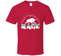 Charlotte Rage Arena Football League Team Fan Logo T Shirt Charlotte Rage Arena Football League Team Fan Logo T Shirt