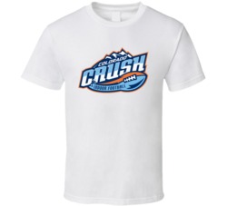 Colorado Crush Arena Football League Team Sports Fan Logo T Shirt Colorado Crush Arena Football League Team Sports Fan Logo T Shirt