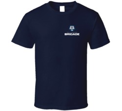 Baltimore Brigade Arena Football League Chest Emblem Team Fan Logo T S Baltimore Brigade Arena Football League Chest Emblem Team Fan Logo T S