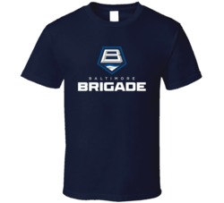 Baltimore Brigade Arena Football League Team Fan Logo T Shirt Baltimore Brigade Arena Football League Team Fan Logo T Shirt
