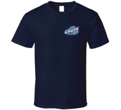 Colorado Crush Arena Football League Chest Emblem Team Fan Logo T Shir Colorado Crush Arena Football League Chest Emblem Team Fan Logo T Shir