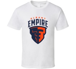 Albany Empire Arena Football League Team Sports Fan Logo T Shirt Albany Empire Arena Football League Team Sports Fan Logo T Shirt