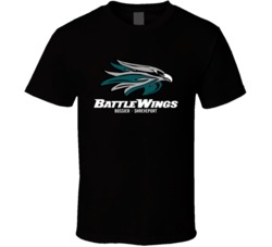 Bossier Shreveport Battle Wings Arena Football League Team Fan Logo T Bossier Shreveport Battle Wings Arena Football League Team Fan Logo T