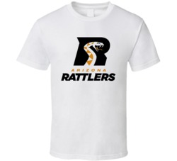 Arizona Rattlers Arena Football League Team Sports Fan Logo T Shirt Arizona Rattlers Arena Football League Team Sports Fan Logo T Shirt