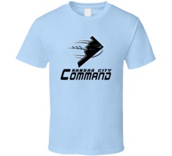 Kansas City Command Arena Football League Teamfan Logo T Shirt Kansas City Command Arena Football League Teamfan Logo T Shirt