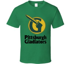 Pittsburgh Gladiators Arena Football League Team Fan Logo T Shirt Pittsburgh Gladiators Arena Football League Team Fan Logo T Shirt