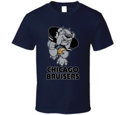Chicago Bruisers Arena Football League Team Fan Logo T Shirt Chicago Bruisers Arena Football League Team Fan Logo T Shirt