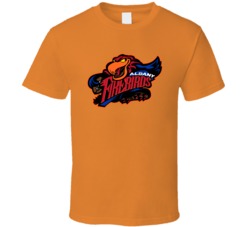 Albany Firebirds Arena Football League Team Fan Logo T Shirt Albany Firebirds Arena Football League Team Fan Logo T Shirt