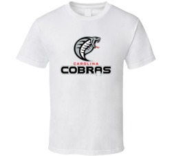 Carolina Cobras Arena Football League Team Sports Fan Logo T Shirt Carolina Cobras Arena Football League Team Sports Fan Logo T Shirt