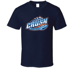 Colorado Crush Arena Football League Team Fan Logo T Shirt Colorado Crush Arena Football League Team Fan Logo T Shirt