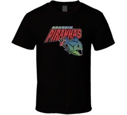 Anaheim Piranhas Arena Football League Team Fan Logo T Shirt Anaheim Piranhas Arena Football League Team Fan Logo T Shirt
