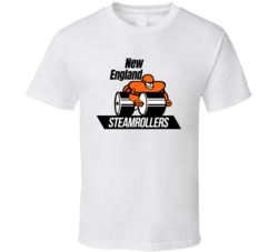 New England Steamrollers Arena Football League Team Sports Fan Logo T New England Steamrollers Arena Football League Team Sports Fan Logo T
