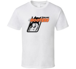 Miami Hooters Arena Football League Team Sports Fan Logo T Shirt Miami Hooters Arena Football League Team Sports Fan Logo T Shirt