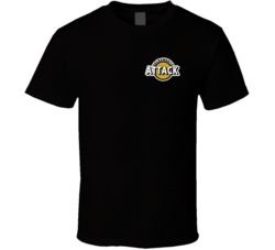Sacramento Attack Arena Football League Chest Emblem Team Fan Logo T S Sacramento Attack Arena Football League Chest Emblem Team Fan Logo T S