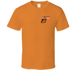 Miami Hooters Arena Football League Chest Emblem Team Fan Logo T Shirt Miami Hooters Arena Football League Chest Emblem Team Fan Logo T Shirt