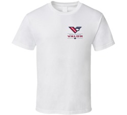 Washington Valor Arena Football League Chest Emblem Team Sports Fan Lo Washington Valor Arena Football League Chest Emblem Team Sports Fan Lo