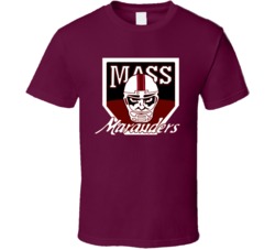 Massachusetts Marauders Arena Football League Team Fan Logo T Shirt Massachusetts Marauders Arena Football League Team Fan Logo T Shirt