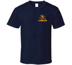 Los Angeles Cobras Arena Football League Chest Emblem Team Fan Logo T Los Angeles Cobras Arena Football League Chest Emblem Team Fan Logo T