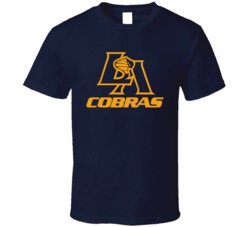 Los Angeles Cobras Arena Football League Team Fan Logo T Shirt Los Angeles Cobras Arena Football League Team Fan Logo T Shirt