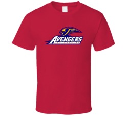 Los Angeles Avengers Arena Football League Team Fan Logo T Shirt Los Angeles Avengers Arena Football League Team Fan Logo T Shirt