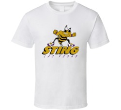 Las Vegas Sting Arena Football League Team Sports Fan Logo T Shirt Las Vegas Sting Arena Football League Team Sports Fan Logo T Shirt
