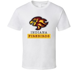 Indiana Firebirds Arena Football League Team Sports Fan Logo T Shirt Indiana Firebirds Arena Football League Team Sports Fan Logo T Shirt
