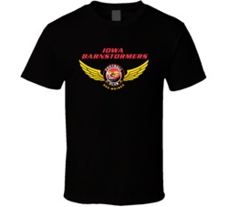 Iowa Barnstormers Arena Football League Team Fan Logo T Shirt Iowa Barnstormers Arena Football League Team Fan Logo T Shirt
