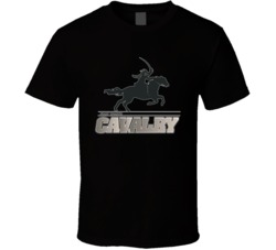 Fort Worth Cavalry Arena Football League Team Fan Logo T Shirt Fort Worth Cavalry Arena Football League Team Fan Logo T Shirt