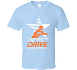 Detroit Drive Arena Football League Team Fan Logo T Shirt Detroit Drive Arena Football League Team Fan Logo T Shirt