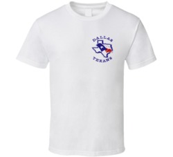 Dallas Texans Arena Football League Chest Emblem Team Sports Fan Logo Dallas Texans Arena Football League Chest Emblem Team Sports Fan Logo