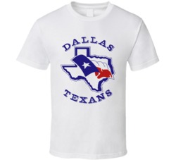Dallas Texans Arena Football League Team Fan Logo T Shirt Dallas Texans Arena Football League Team Fan Logo T Shirt