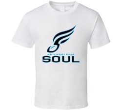 Philadelphia Soul Arena Football League Team Sports Fan Logo T Shirt Philadelphia Soul Arena Football League Team Sports Fan Logo T Shirt