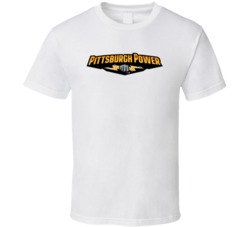 Pittsburgh Power Arena Football League Team Sports Fan Logo T Shirt Pittsburgh Power Arena Football League Team Sports Fan Logo T Shirt
