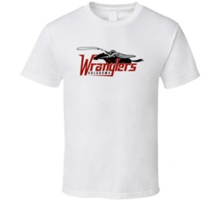 Oklahoma Wranglers Arena Football League Team Sports Fan Logo T Shirt Oklahoma Wranglers Arena Football League Team Sports Fan Logo T Shirt