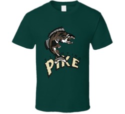 Minnesota Fighting Pike Arena Football League Team Fan Logo T Shirt Minnesota Fighting Pike Arena Football League Team Fan Logo T Shirt