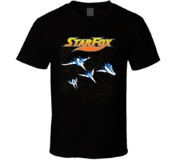 Starfox Super Nintendo Retro Space Video Game Poster T Shirt Starfox Super Nintendo Retro Space Video Game Poster T Shirt