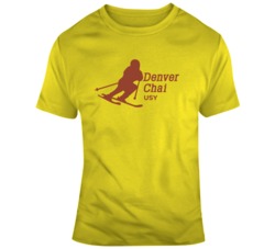 Denver Chai Usy Hanes Sports Skiing T Shirt Denver Chai Usy Hanes Sports Skiing T Shirt