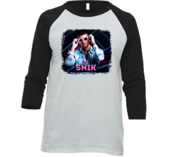 Snik Dimitris Giannoulis Rapper Music Fan Baseball Raglan T Shirt Snik Dimitris Giannoulis Rapper Music Fan Baseball Raglan T Shirt