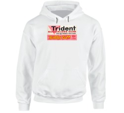 Trident Sugarless Bubble Gum Retro Candy Wrapper Logo Vintage Worn Loo Trident Sugarless Bubble Gum Retro Candy Wrapper Logo Vintage Worn Loo
