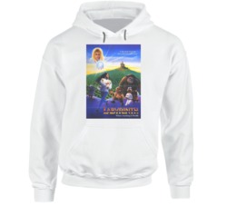 Labyrinth Retro Movie Poster Fan Hoodie Labyrinth Retro Movie Poster Fan Hoodie