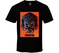 The Predator Mask Thriller Movie Poster Fan T Shirt The Predator Mask Thriller Movie Poster Fan T Shirt