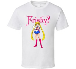 Sailor Moon Frisky Japanese Manga Cartoon Tv Show Fan T Shirt Sailor Moon Frisky Japanese Manga Cartoon Tv Show Fan T Shirt